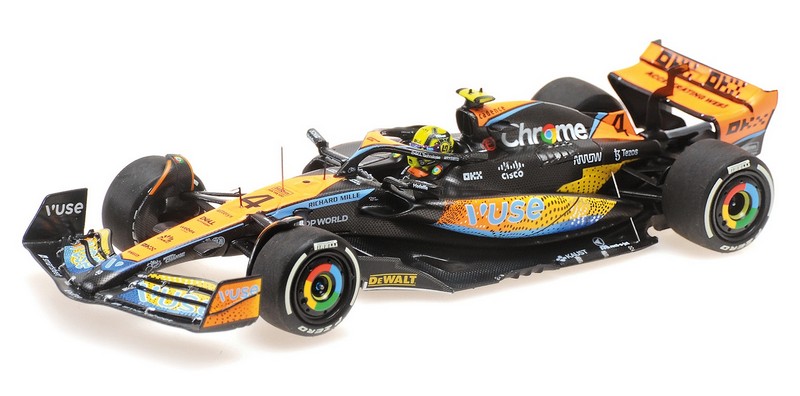 McLaren MCL60 #4 GP Abu Dhabi 2023 Lando Norris by minichamps