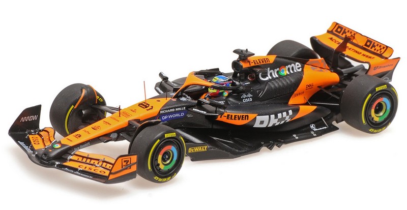 McLaren MCL38 #81 Winner GP Hungary 2024 Oscar Piastri by minichamps