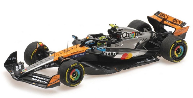 McLaren MCL39 #4 Winner British GP 2025 Lando Norris World Champion by minichamps