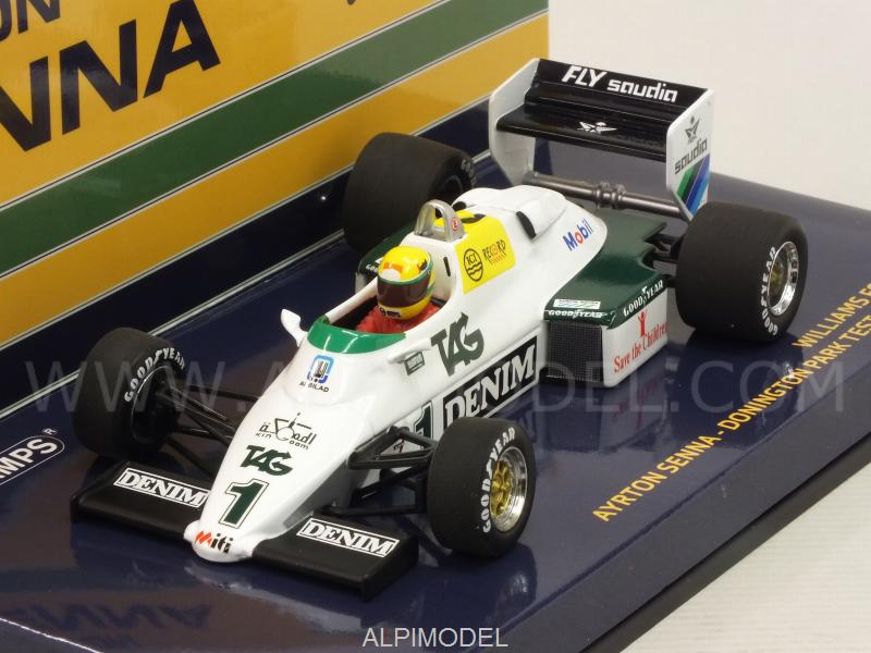 Williams FW08C Ford Donington Park Test 19th July 1983 Ayrton Senna - minichamps