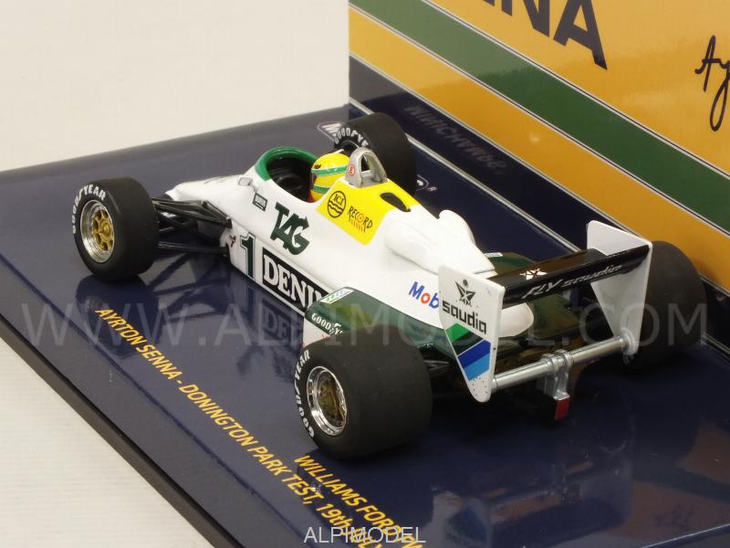 Williams FW08C Ford Donington Park Test 19th July 1983 Ayrton Senna - minichamps