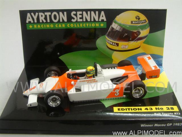 Ralt Toyota RT3 Winner GP Macau 1983  Ayrton Senna - minichamps