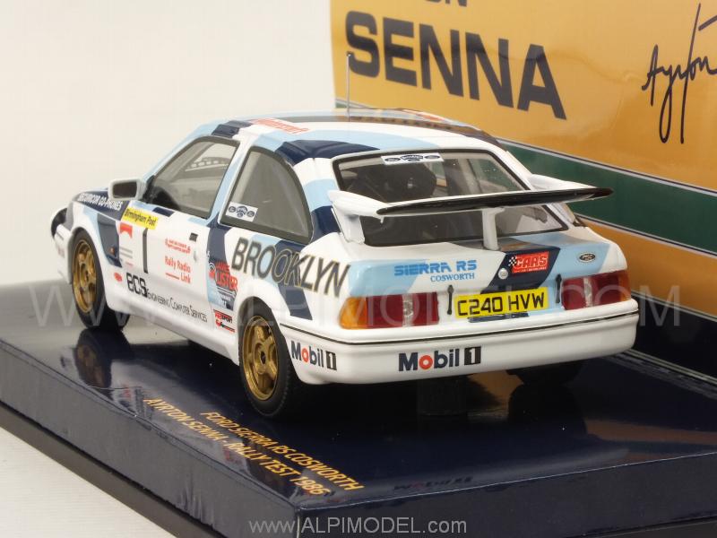 Ford Sierra RS Cosworth #1 Rally Test 1986 Ayrton Senna Collection - minichamps