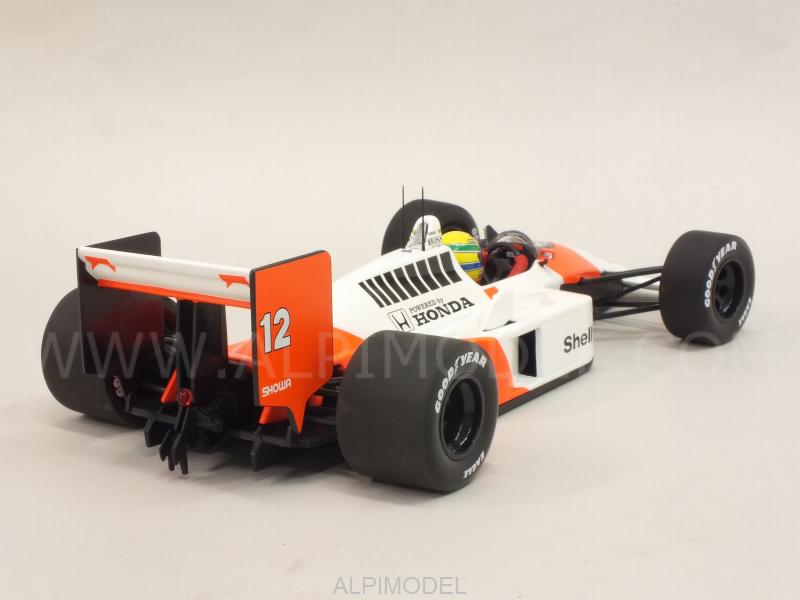 McLaren MP4/4 Honda 1988 World Champion Ayrton Senna Collection - minichamps