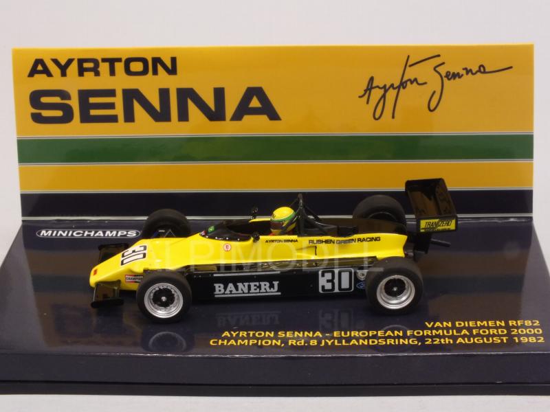 Van Diemen RF82 #30 Champion Formula Ford 2000 RD8 Jyllandsring 1982 Ayrton Senna by minichamps