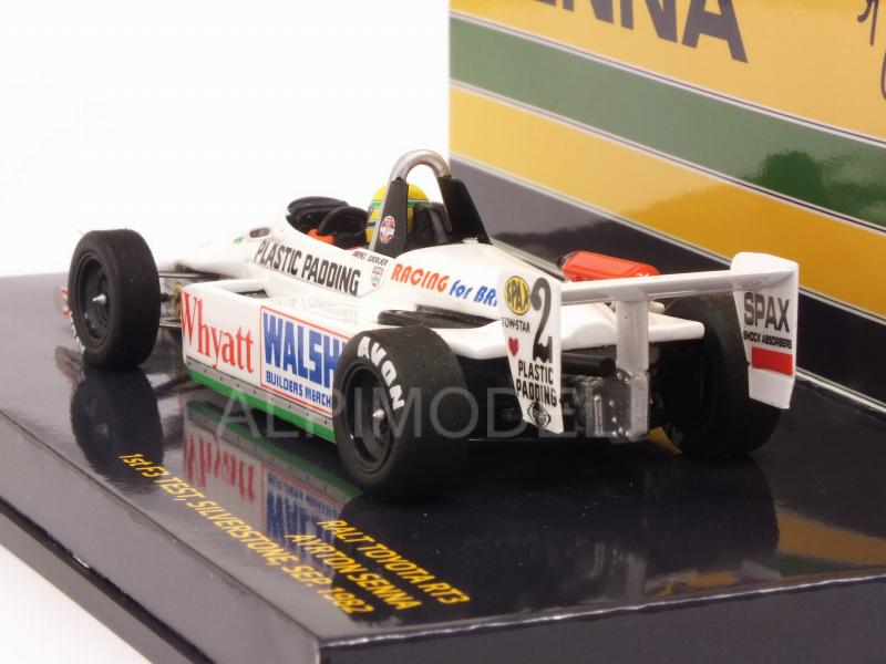 Ralt Toyota RT3 F3 #2 Test Silverstone 1982 Ayrton Senna  (HQ Resin) - minichamps