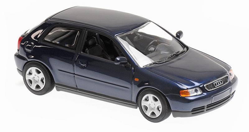 Audi A3 Blue Metallic 1996 'Maxichamps' Edition by minichamps