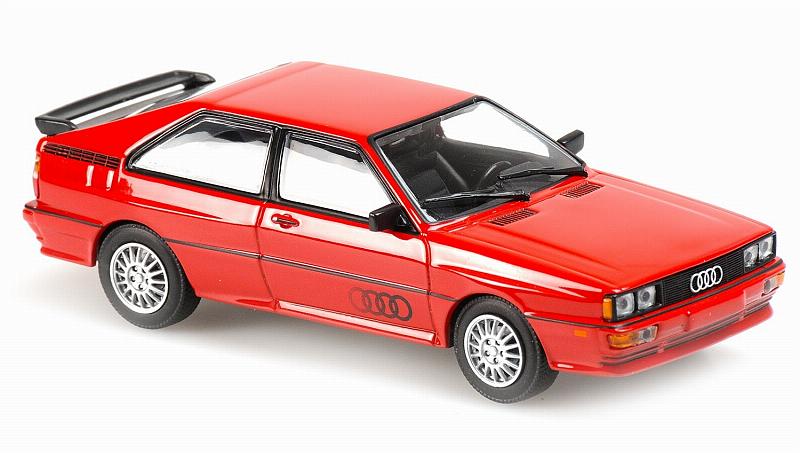 Audi Quattro 1981 (Red)  'Maxichamps' Edition by minichamps