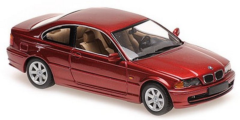 BMW Serie 3 Coupe (E46) 1999 (Red Metallic)  'Maxichamps' Edition by minichamps