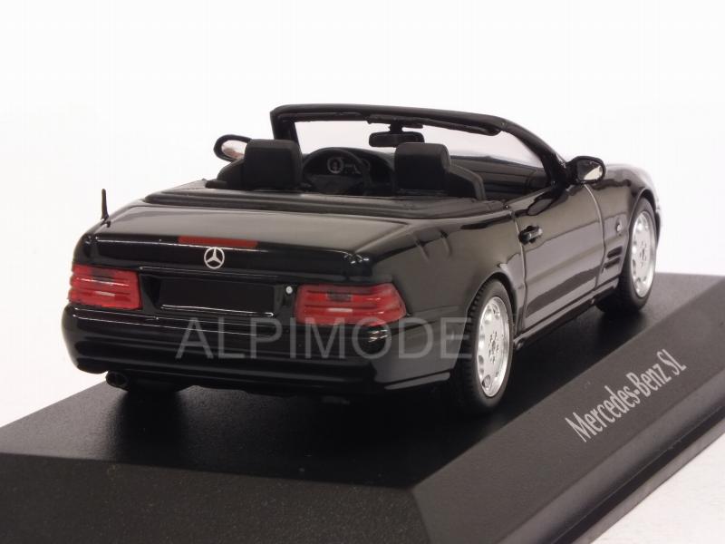 Mercedes SL 1999 (Black)  'Maxichamps' Edition - minichamps