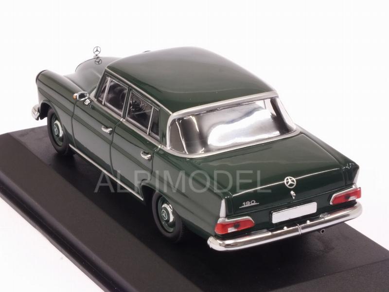 Mercedes 190 1961 (Dark Green)  'Maxichamps' Edition - minichamps
