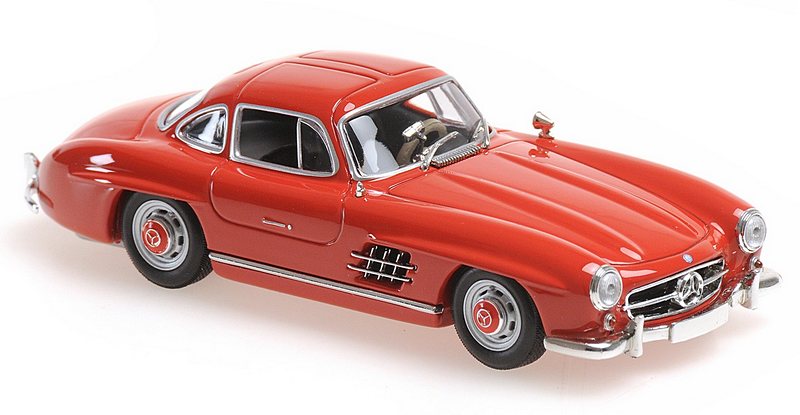 Mercedes 300 SL (W198 I) 1955 (Red)   'Maxichamps' Edition by minichamps