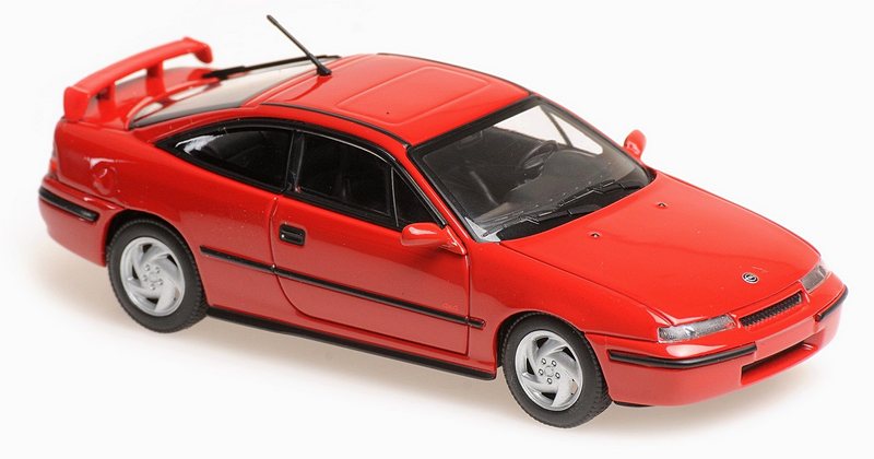 Opel Calibra Turbo 4x4 1992 (Red)  'Maxichamps' Edition by minichamps