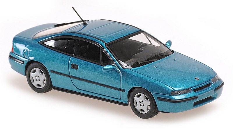 Opel Calibra 1989 (Turquoise Metallic)  'Maxichamps' Edition by minichamps