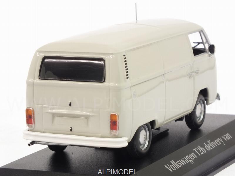 Volkswagen T2b Delivery Van 1972 (Grey) 'Maxichamps' Edition - minichamps