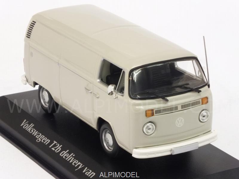Volkswagen T2b Delivery Van 1972 (Grey) 'Maxichamps' Edition - minichamps