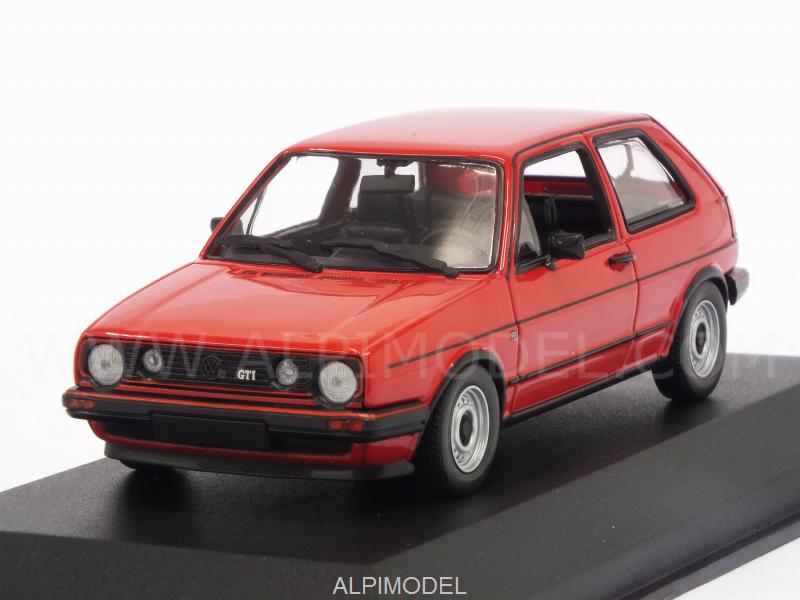 Volkswagen Golf GTI 1985 (Red) 'Maxichamps' Edition by minichamps