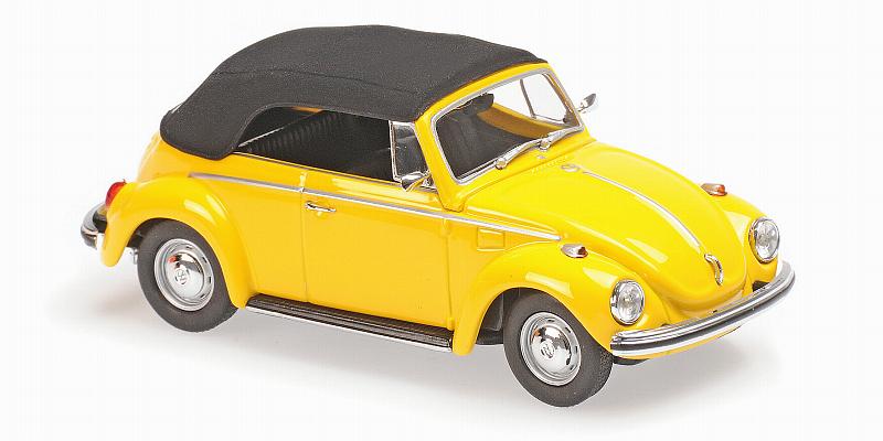 Volkswagen 1302 Cabriolet 1970 (Yellow)  'Maxichamps' Edition by minichamps