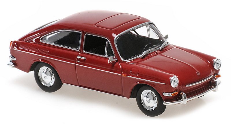 Volkswagen 1600 TL 1966 (Red)  'Maxichamps' Edition by minichamps