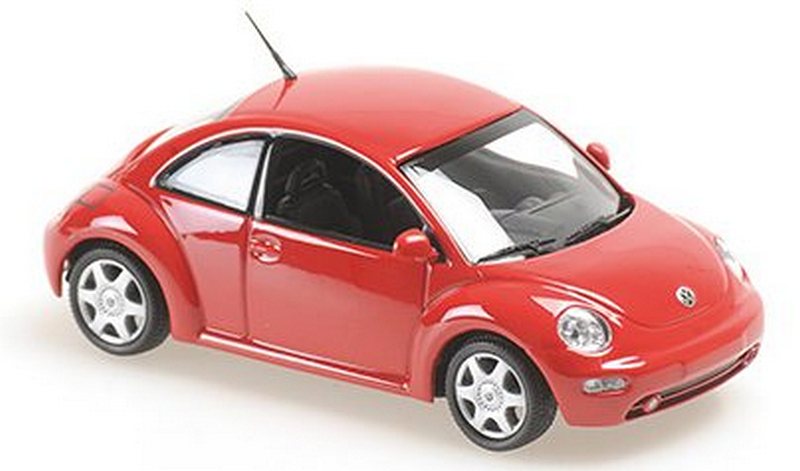 Volkswagen New Beetle 1998 (Red)   'Maxichamps' Edition by minichamps