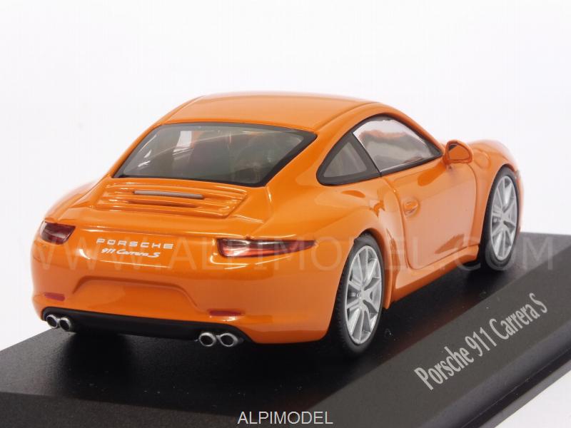 Porsche 911 Carrera S 2012 (Orange)  'Maxichamps' - minichamps