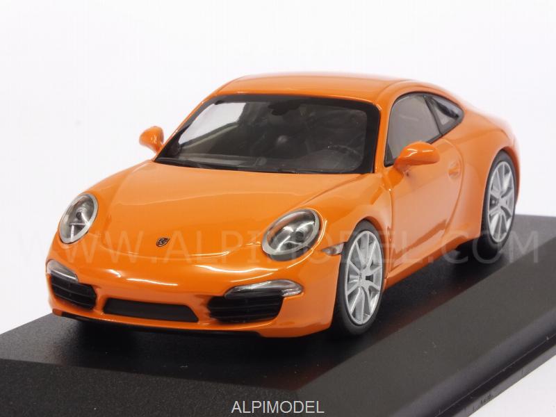 Porsche 911 Carrera S 2012 (Orange)  'Maxichamps' by minichamps