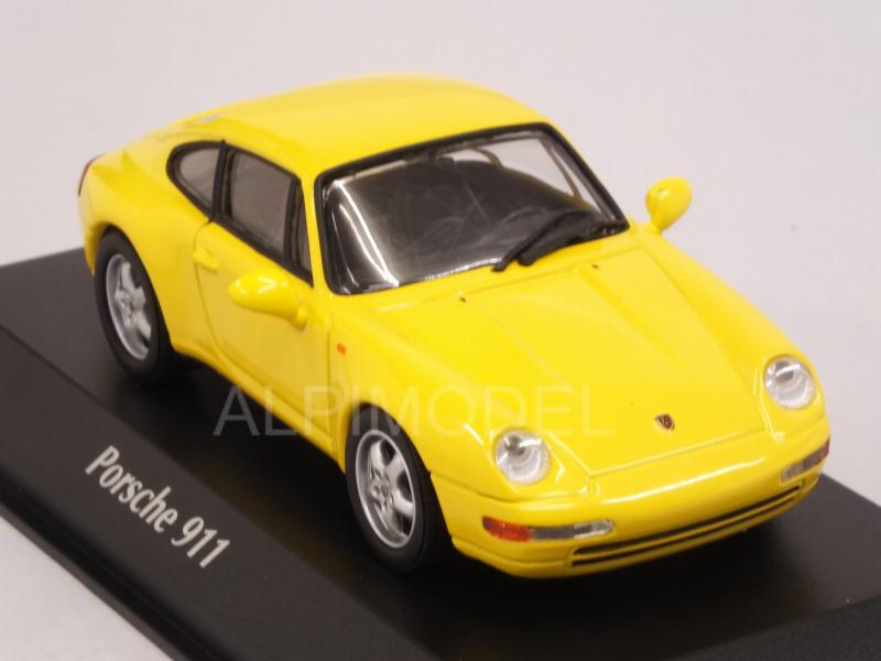 Porsche 911 (993) 1993 (Yellow)  'Maxichamps' Edition - minichamps