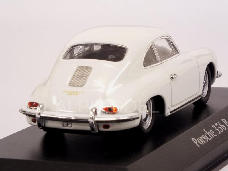 Porsche 356B Coupe 1961 (Light Grey) 'Maxichamps' Edition - minichamps