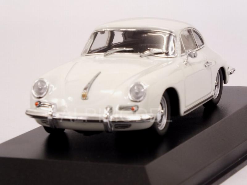 Porsche 356B Coupe 1961 (Light Grey) 'Maxichamps' Edition by minichamps