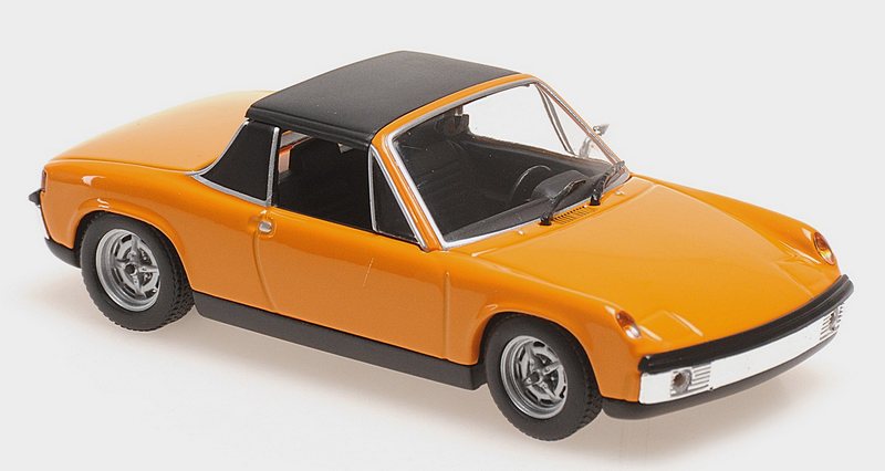 Volkswagen-Porsche 914/4 1972 (Orange)  'Maxichamps' Edition by minichamps