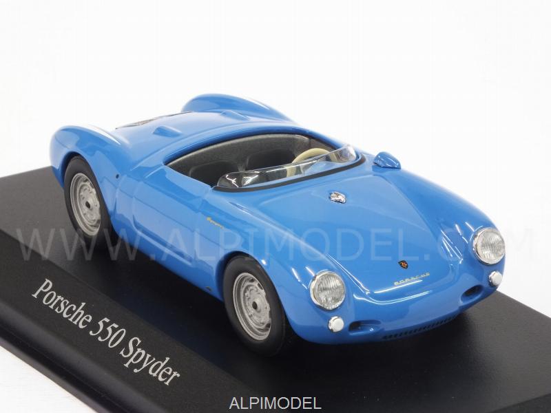 Porsche 550 Spyder 1955 (Blue)  'Maxichamps' Edition - minichamps