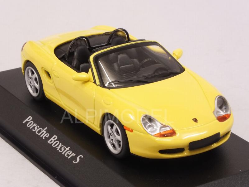 Porsche Boxster S 1999 (Yellow)  'Maxichamps' Edition - minichamps