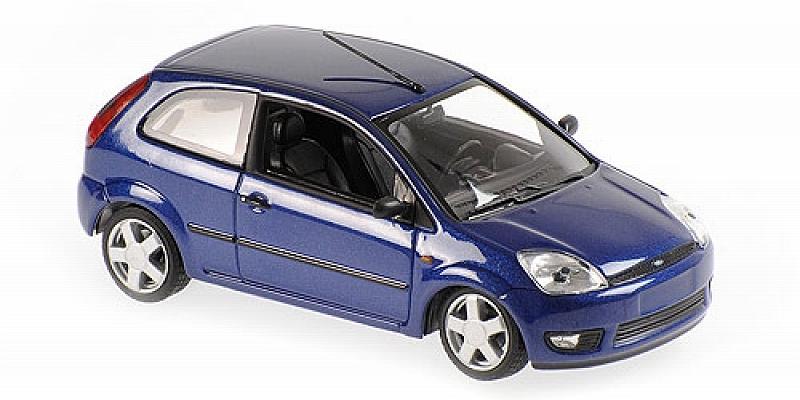 Ford Fiesta 2002 (Blue Metallic)  'Maxichamps' Edition by minichamps