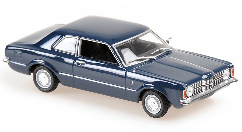 Ford Taunus 2-doors 1970 (Dark Blue) 'Maxichamps' Edition by minichamps