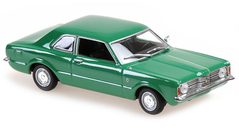 Ford Taunus 2-doors 1970 (Green) 'Maxichamps' Edition by minichamps