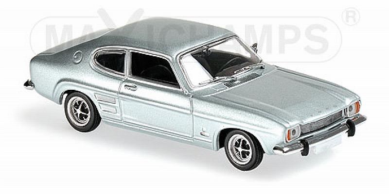 Ford Capri 1969 (Light Blue Metallic)  'Maxichamps' Edition by minichamps