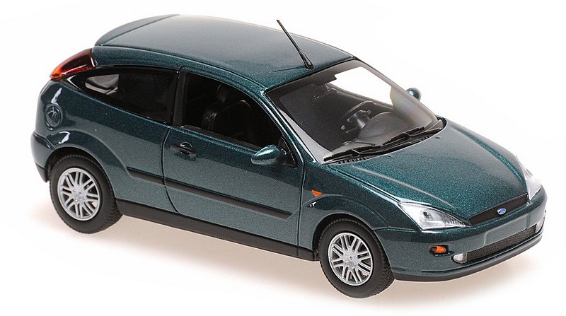Ford Focus 2-door 1998 (Green Metallic) 'Maxichamps' Edition by minichamps