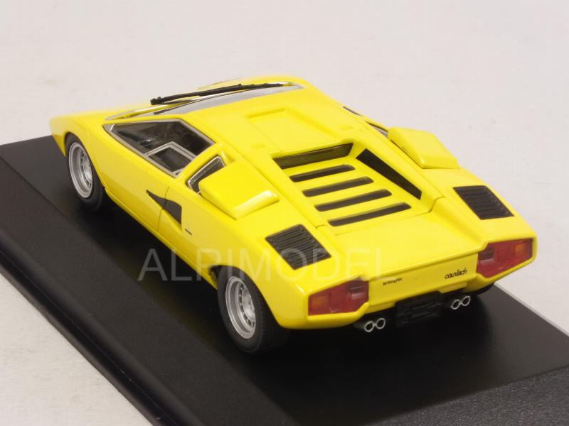 Lamborghini Countach LP400 1970 (Yellow)  'Maxichamps' Edition - minichamps