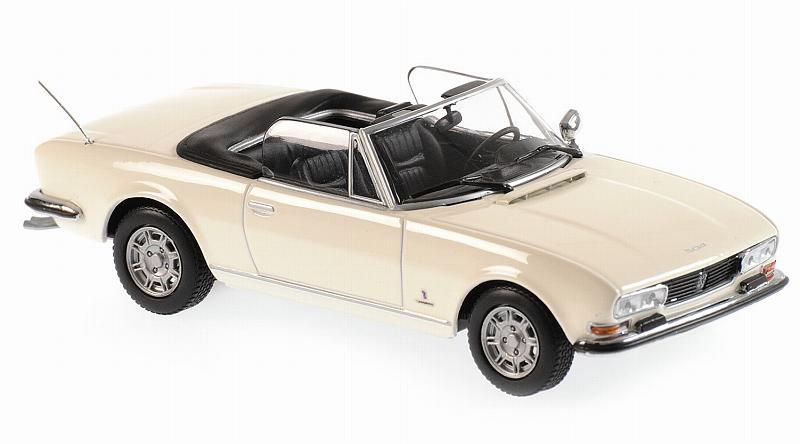 Peugeot 504 Cabriolet 1977 (White)  'Maxichamps' Edition by minichamps