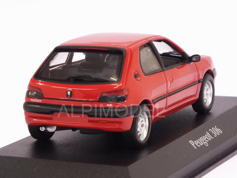 Peugeot 306 1998 (Red)  'Maxichamps' Edition - minichamps