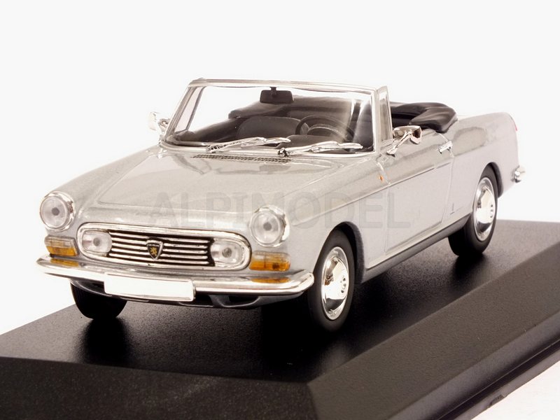 Peugeot 404 Cabriolet 1962 (Silver)  'Maxichamps' Edition by minichamps