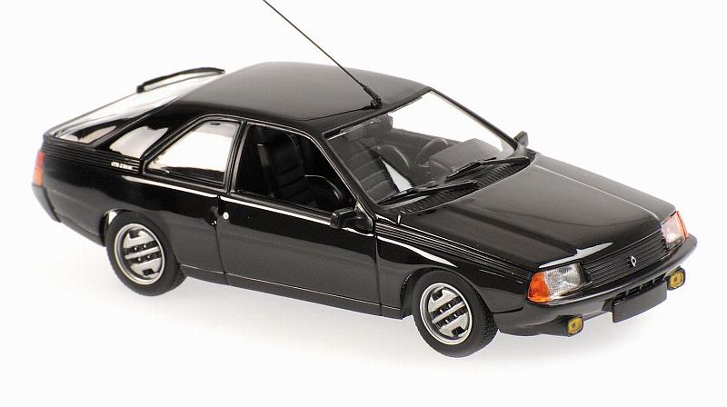 Renault Fuego Black 1984 'Maxichamps' Edition by minichamps