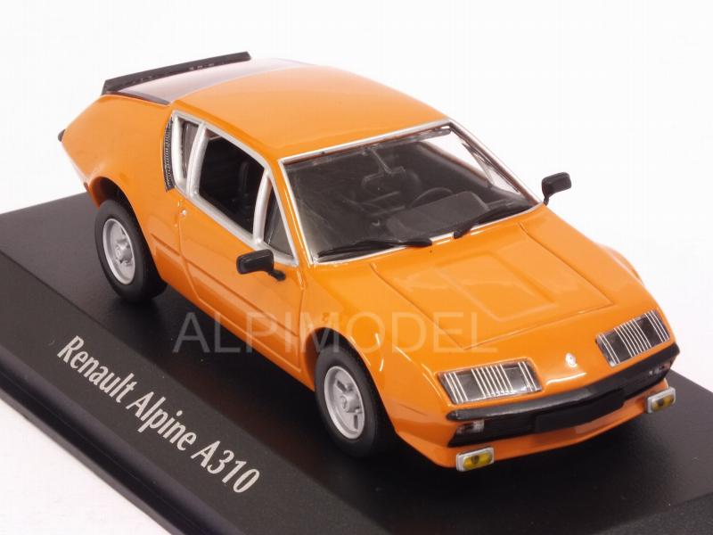 Alpine A310 Renault 1976 (Orange) 'Maxichamps' Edition - minichamps