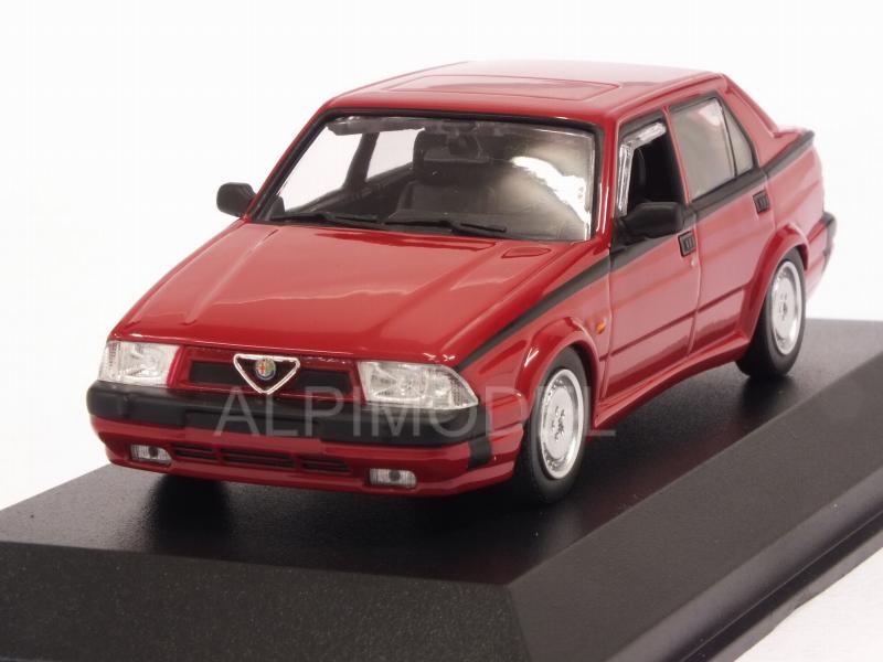 Alfa Romeo 75 V6 3.0 America 1987 (Red) by minichamps