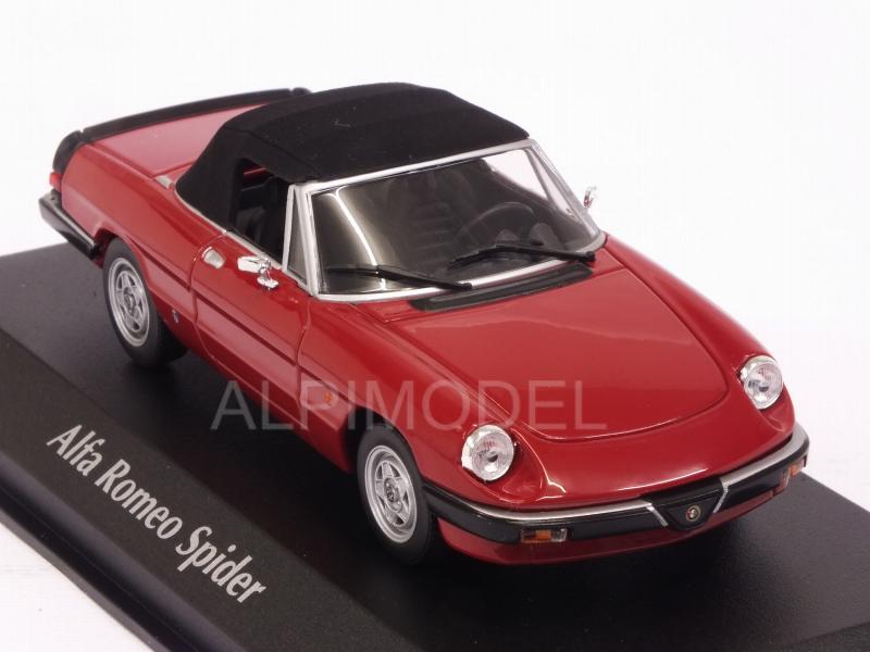 Alfa Romeo Spider 1983 (Red)  'Maxichamps' Edition - minichamps