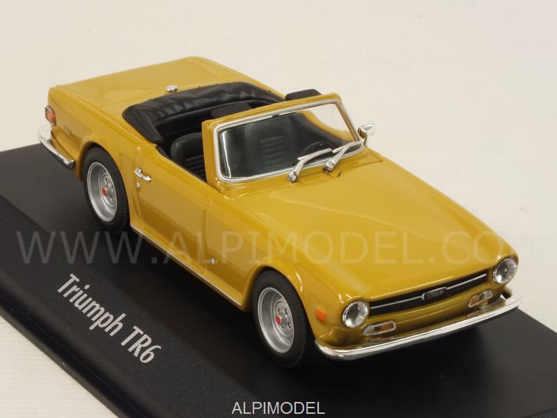 Triumph TR6 1968 (Ochre) 'Maxichamps' Edition - minichamps