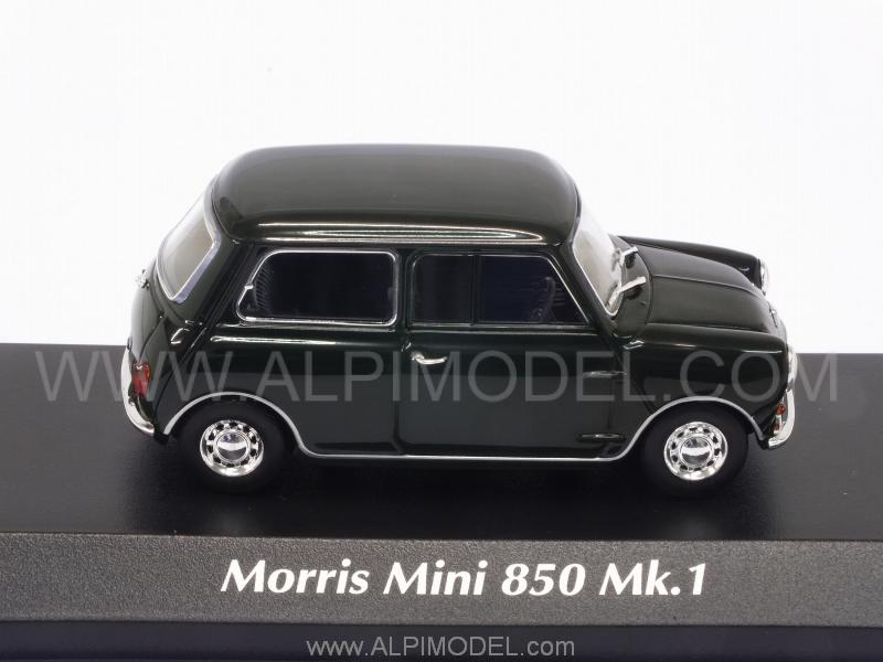 Morris Mini 850 Mk1 1960 (Dark Green) 'Maxichamps Collection' - minichamps