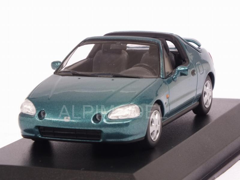 Honda CR-X Del Sol 1992 (Green Metallic)  'Maxichamps' Edition by minichamps