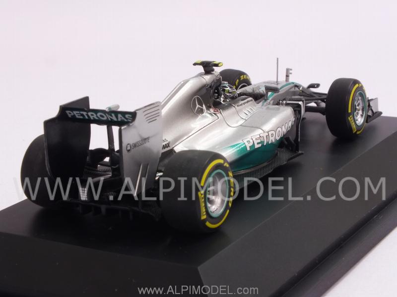 Mercedes F1 W05 2014 Nico Rosberg (Mercedes Promo) - minichamps