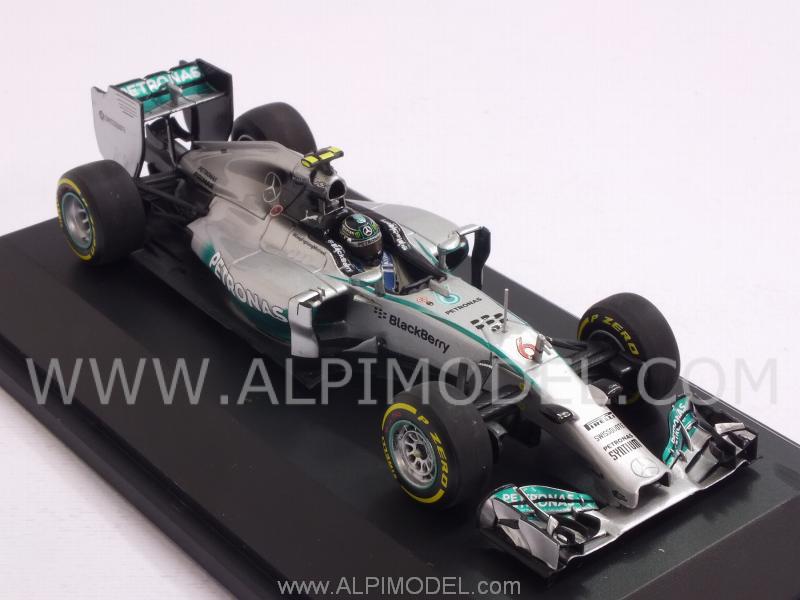 Mercedes F1 W05 2014 Nico Rosberg (Mercedes Promo) - minichamps